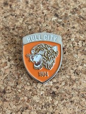 Hull City Quality Enamel/Metal Pin badge . Price includes postage in UK