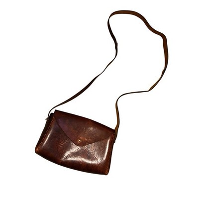 The Loyal Workshop Hand Made Leather Mini Dorthy Bag In Cognac Made In USA