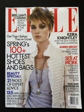 Elle Magazine April 2005 Keira Knightley Fashion Beauty