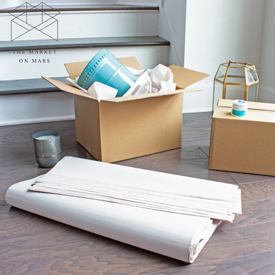 Packing Paper, 24 In. X 30 In., Unprinted, 500 Sheets   