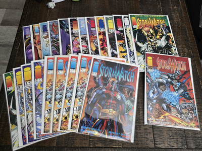 StormWatch #0, 1-16 + Special + Extras (Vol 1/1993) - 23 Issue Lot; Jim Lee