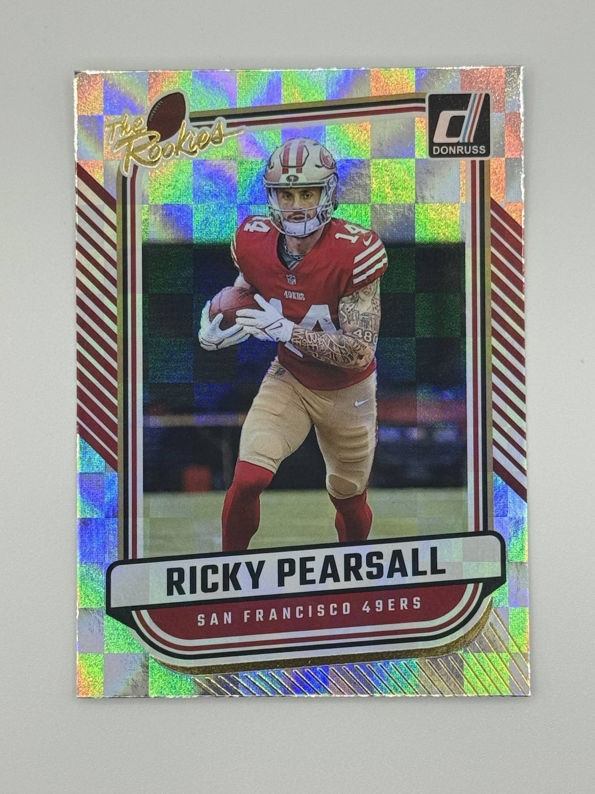 2024 Panini Donruss The Rookies Ricky Pearsall RC San Francisco 49ers