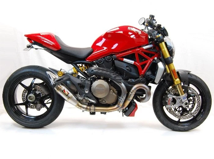 GP Slip On Escape Competition Werkes WDMON4-S para Ducati Monster 1200 y 821 Foto 2 de 2