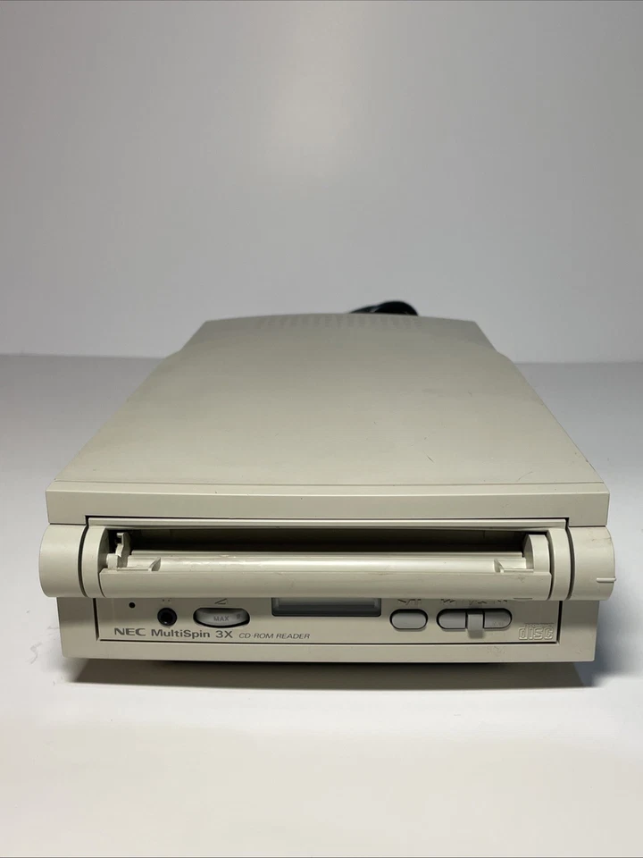 NEC CDR-600 MultiSpin 3x CD-ROM probado y funcionando sin caddy leer descripción Foto 3 de 4
