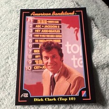 American Bandstand Dick Clark Top 10 Trading Card #43 Collect-A-Card 1993