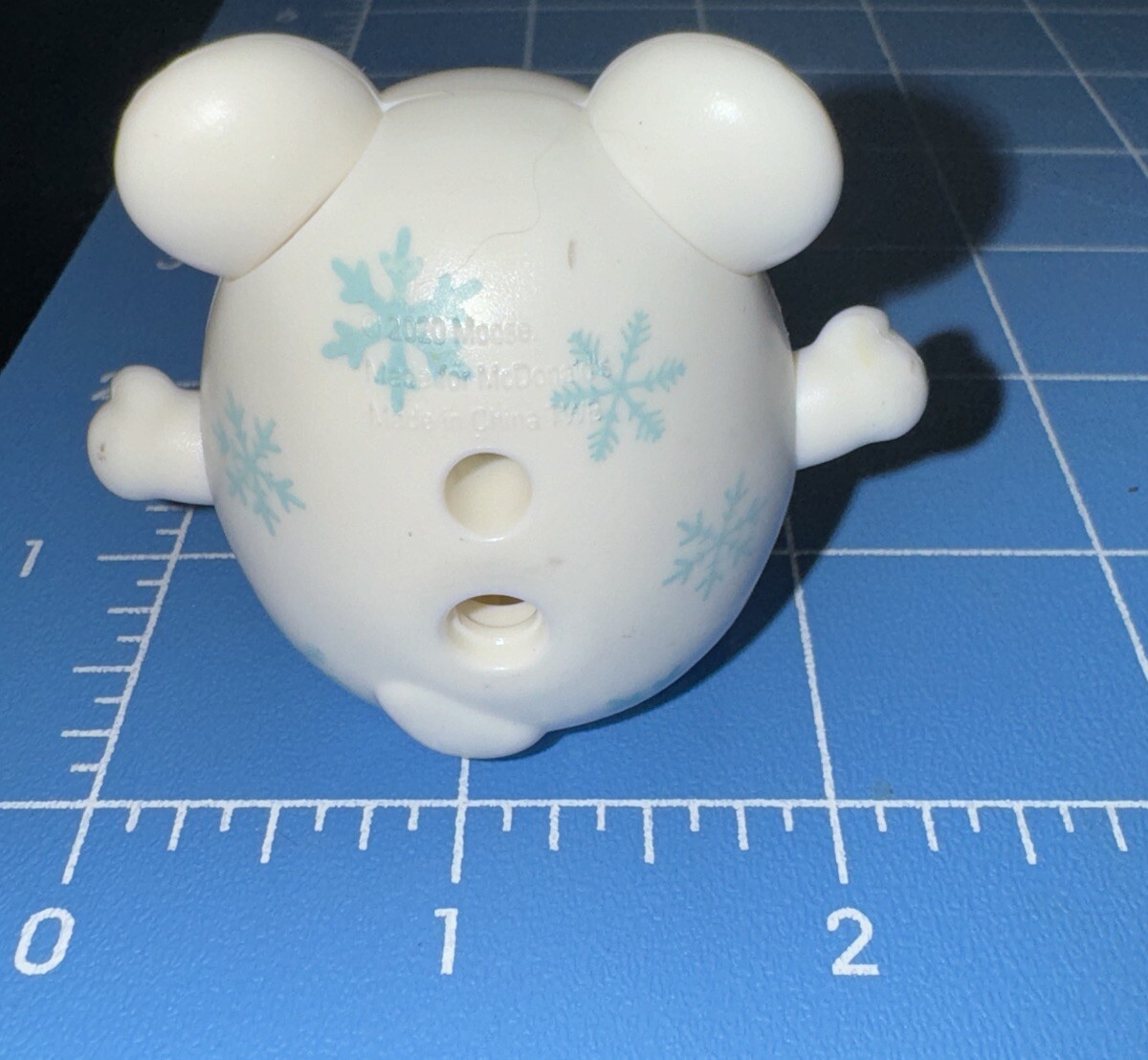 McDonalds Happy Meal Toy Moose Pikmi Pops 2020 White Snowy The