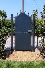 CANCELLO PEDONALE Ferro Battuto . Cod . 073 . Detrazioni 50%