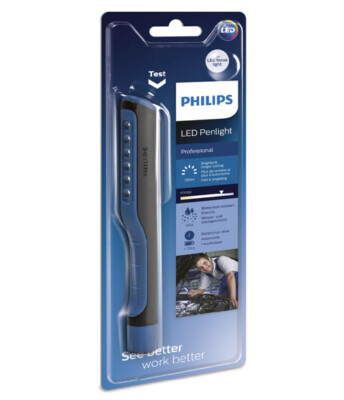 PHILIPS LED Penlight Professional LPL19B1 Arbeitsleuchte   IP54 Neu & OVP