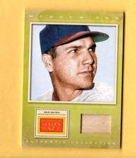 KEN BOYER  2012 Panini Golden Age Museum Authentic Collection Material