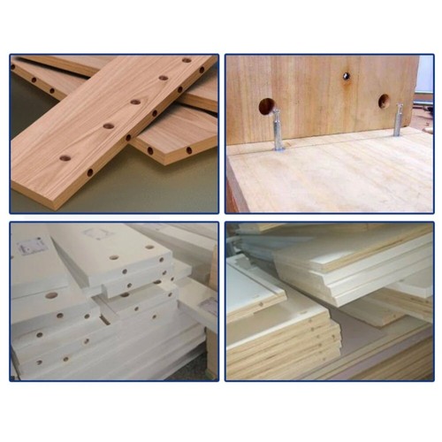Holzbearbeitung Locher Holzbrett Schräglochmaschine Holzdübel Locher - Bild 5 von 6