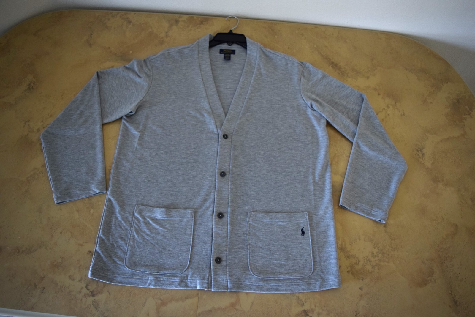 Polo Ralph Lauren Men's Sleepwear Cardigan Grey Size XL www.imisca.jp