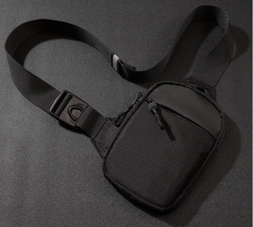 Mini Bolso Bandolera para Hombres y Mujeres, Pequeño Bolso Bandolera Teléfono Bolso Pecho para Viaje - Imagen 10 de 10