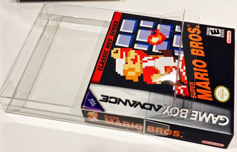 Display Box Protectors For GAME BOY/VIRTUAL/COLOR ADVANCE/Nintendo Cases CIB  - Image 2 of 4