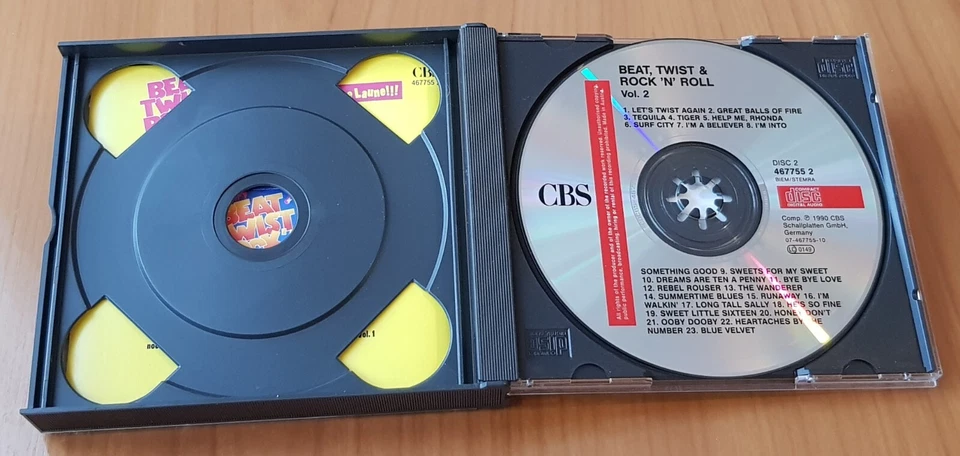 2 CD|Beat, Twist & Rock'N'Roll 2⚡BLITZVERSAND⚡ - Bild 4 von 4