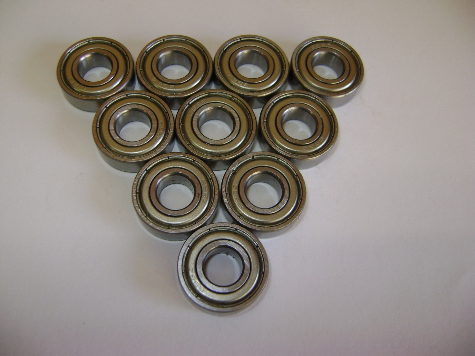 Cuscinetto A Sfera In Acciaio Inox SS-698-ZZ In Miniatura, 8 X 19 X 6 Mm - Foto 9