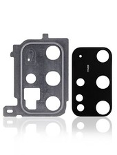 Replacement Back Camera Lens With Cover Bezel Ring For Samsung Galaxy S20 Plus