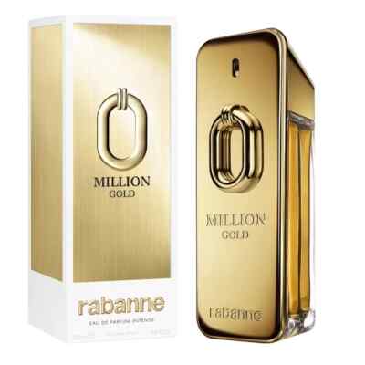2024 Paco Rabanne Million GOLD Eau de PARFUM INTENSE 6.8oz/200ml NEW SEALED