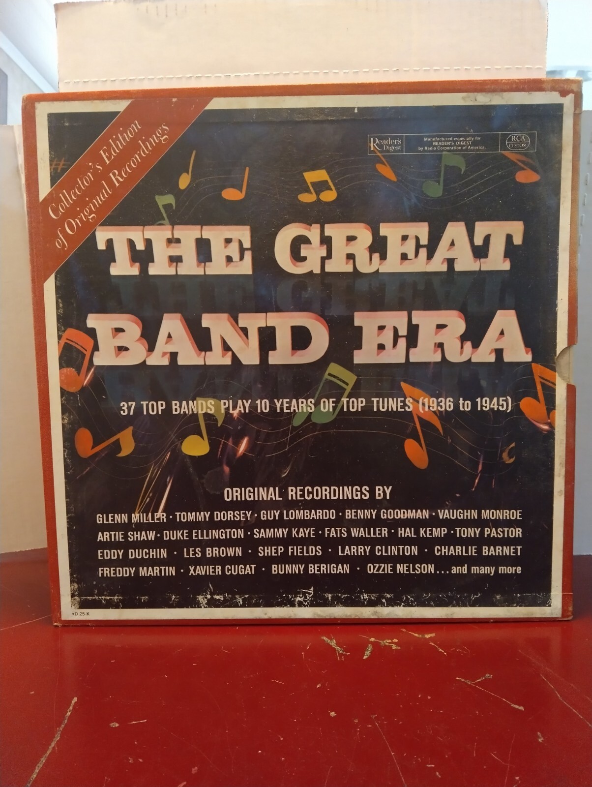 Vintage The Great Band Era 1936-1945, LP Vinyl, 10 Album Box Set Reader's Digest