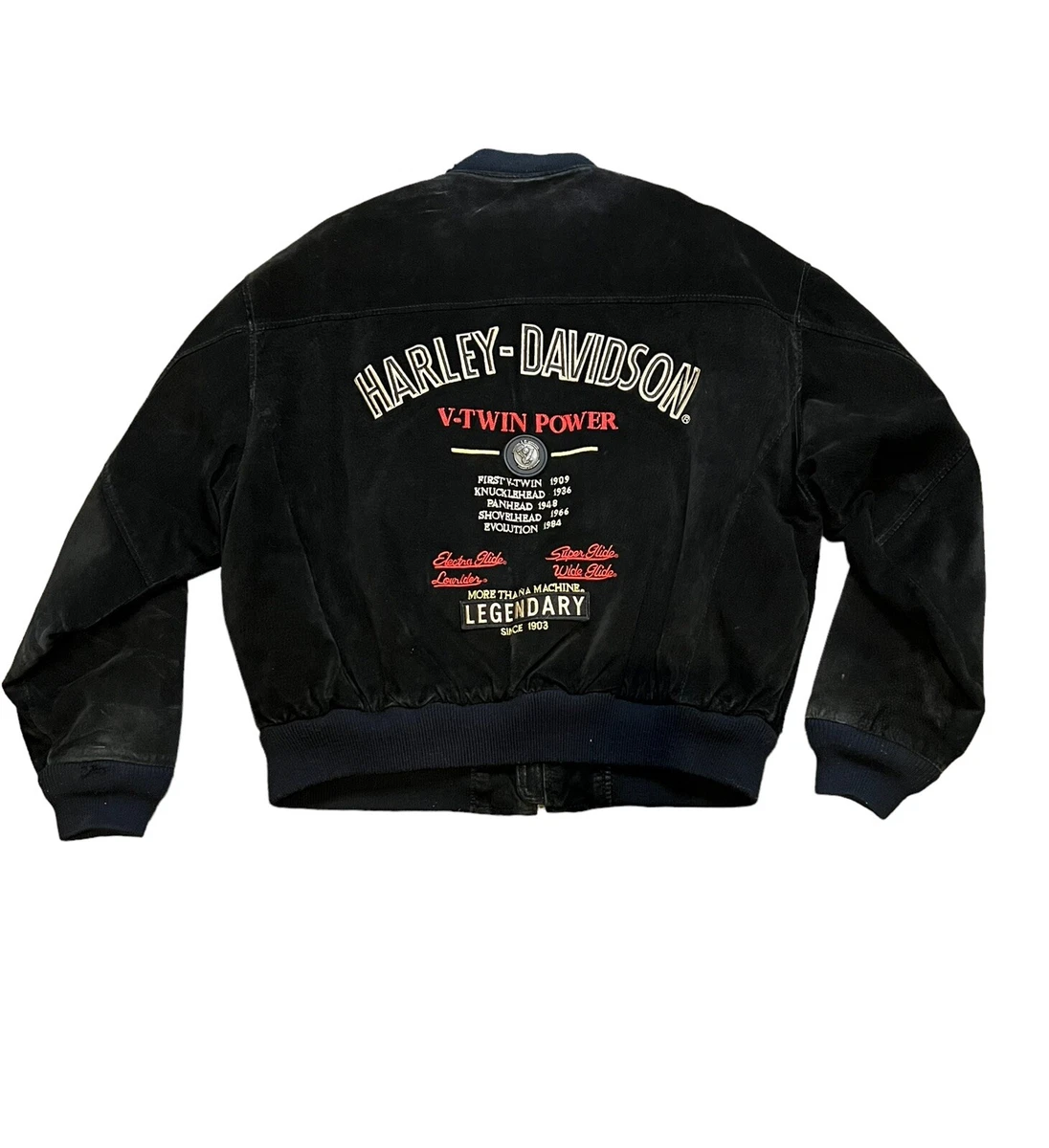 Harley davidson suede jacket clearance