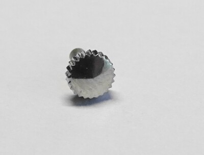 Couronne Remontoir Pour Montre CITIZEN - Modèle 506.5221 - Acier Chromé - NEUF (sans Boîte)