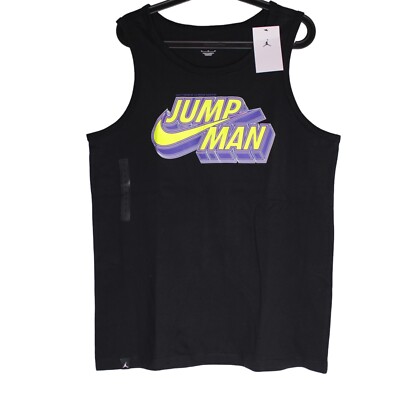JORDAN - Jump Man - Graphic Sleeveless Tank Top  DM1450 -  2 available Colors