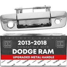 Tailgate Handle Latch for Dodge Ram 1500 2500 3500 - w/ Keyhole, Camera Hole