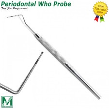 Dental Who Probe With Ball Tip Periodontal Diagnostic Pocket Depth Measurements