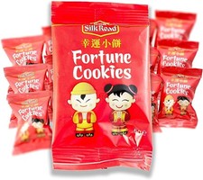 24/48 packs of Silk Road Chinese Fortune Cookies Snacks Chinese Restaurant HALAL