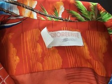 70s Vintage Hawaiian Casual Short Sleeve Shirt, Size Large Made In USA Shorelin