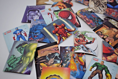 54 x Marvel Heroes Preziosi Sticker Sammlung 2008 Restposten (alle verschieden)