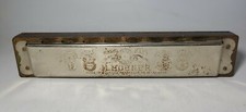 Vintage M Honer Echo Harmonica Music Collectible