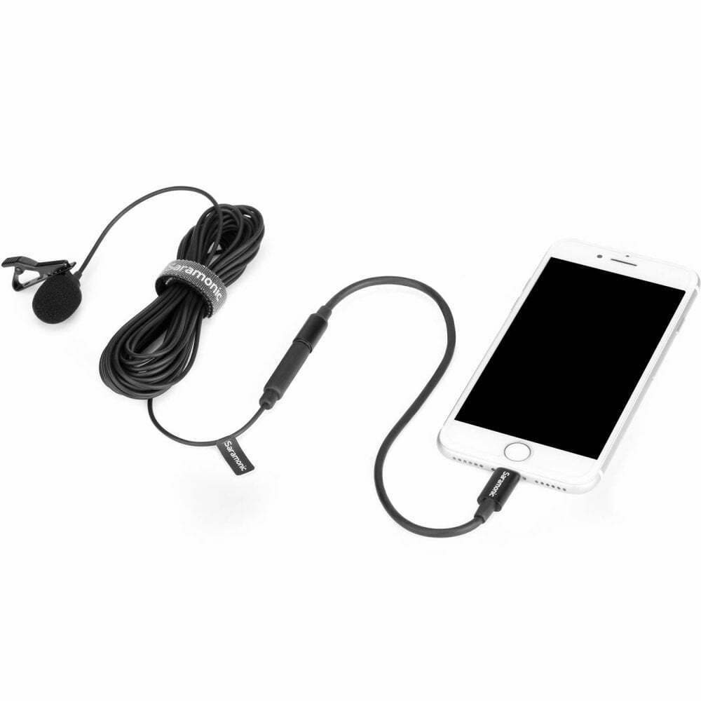 Saramonic LavMicro U1B Lavalier Microphone (Lightning 6m)