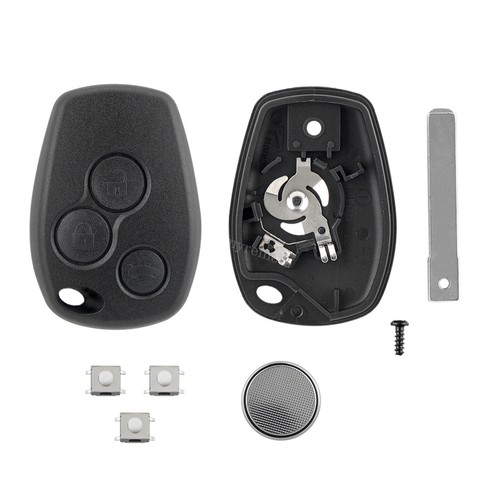 3 Button Key Fob Remote Shell Case For Renault Trafic Vauxhall Vivaro Nissan VA2 - Picture 3 of 9