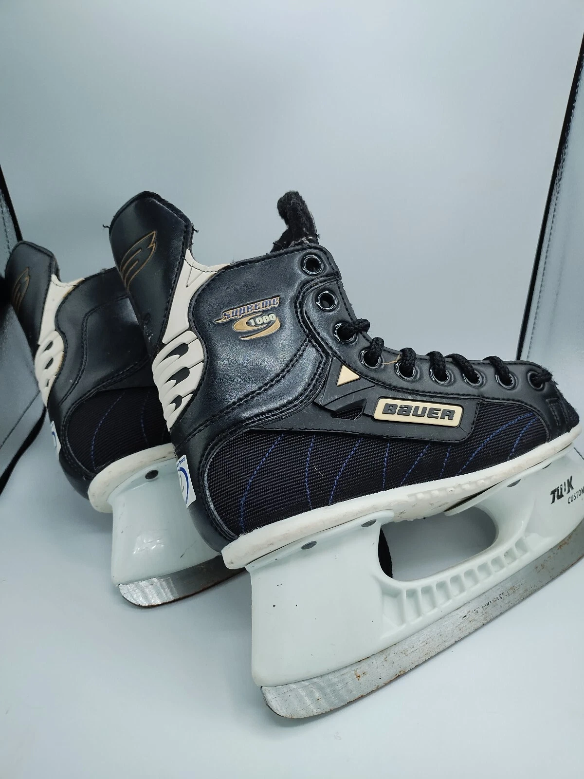 Patins de hockey Bauer Supreme 1000 ENFANTS US pointure couleur noir