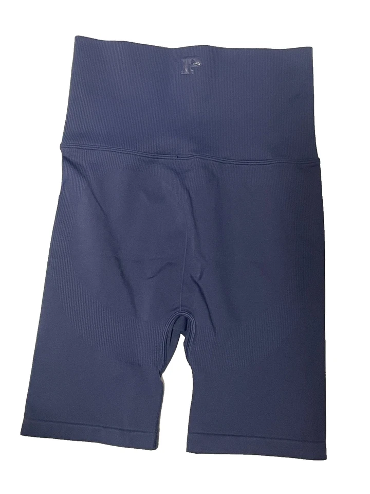 Victoria Secret 粉色自行车短裤和运动胸罩匹配套装海军蓝女式 XS — 第 4/4 张图片