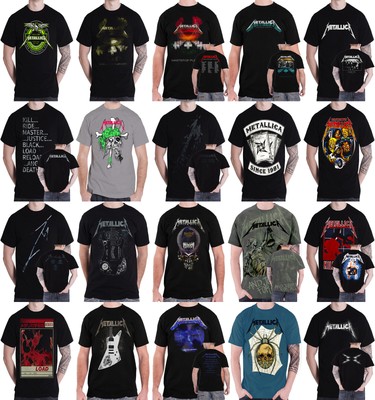 Official Metallica T Shirt Hardwired 