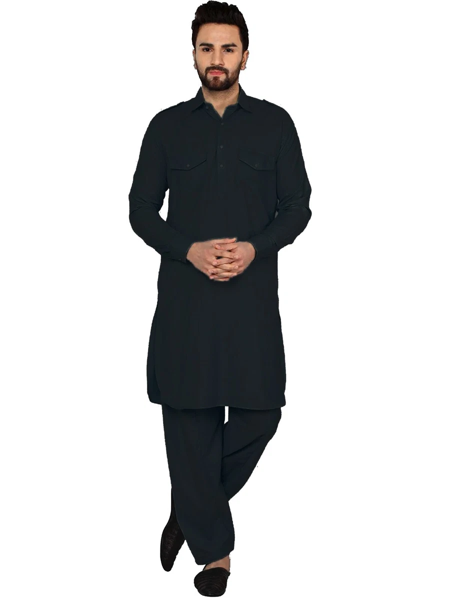 Cotton pathani best sale