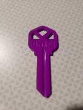 NEON PURPLE KEY BLANKS KW-1
