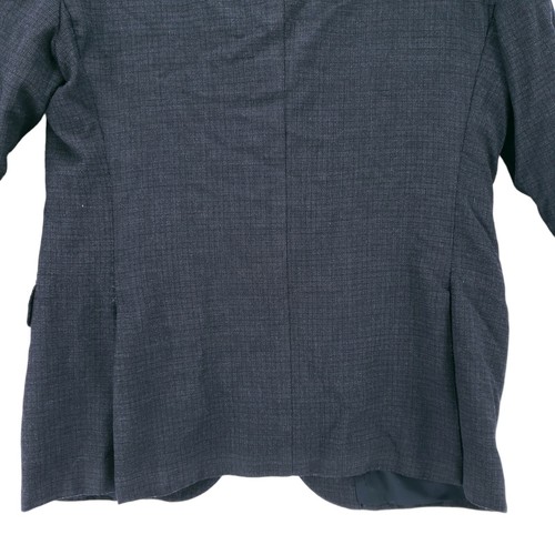 Corneliani Collection CC Extrafine Virgin Wool Gray Check Sport Coat Jacket 54 R - Picture 3 of 10
