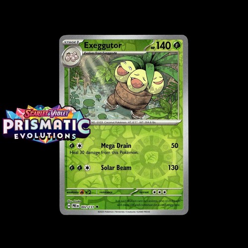 Pokemon Prismatic Evolutions: Choose Your Card! Reverse Holo/Holo EX Full Art NM - Picture 2 of 173