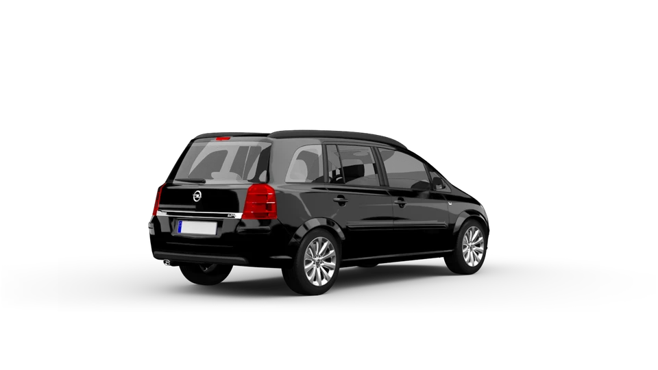 Porte-Bagage pour Opel Zafira A type F75/ T98 Menabo Ariete Barre de toit TOP - Photo 2/4