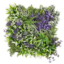 Patio 20x20" Artificial Grass Panels Faux Greenery Grass Hedge Plant Wall Decor