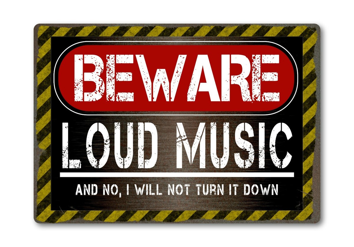 Warning Loud Music Headphone Audio Levels Notification Warni