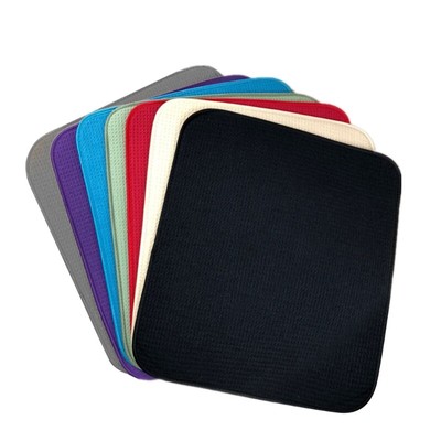 Absorbent Dish Drying Rack Pad Microfiber Dish Drying Mat Kitchen Counter Mat