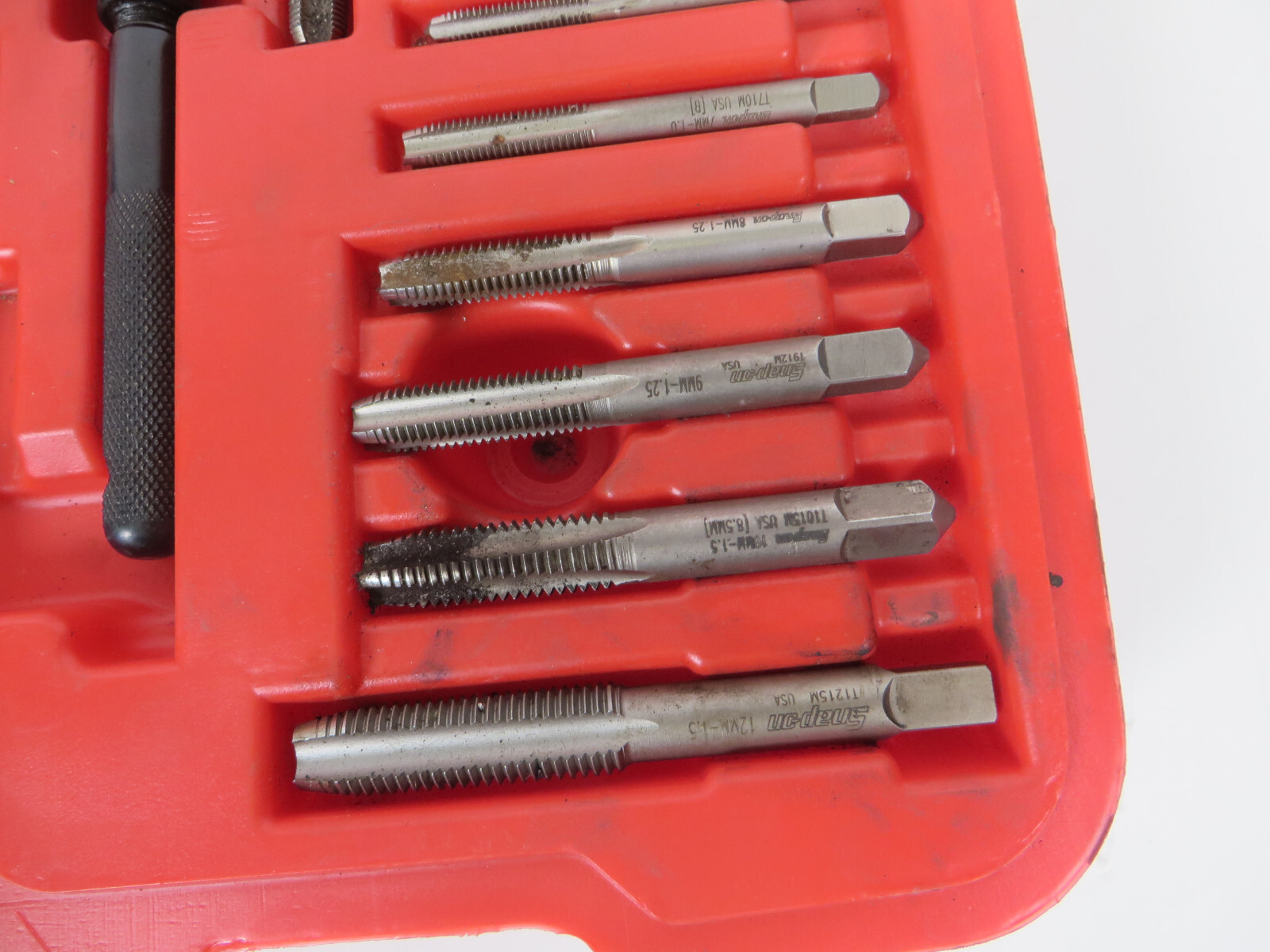 SnapOn TDTDM500A 76 Piece (Missing 3) Tap & Die Set SAE & Metric eBay
