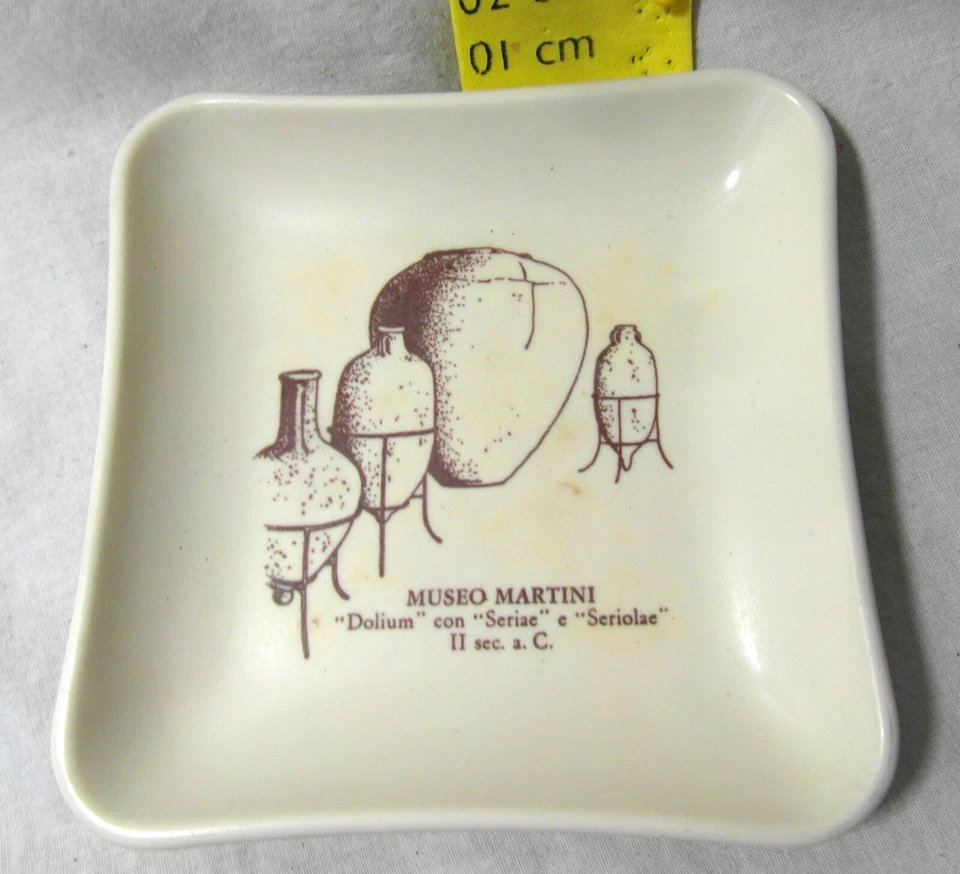 Vide poche, Ramasse monnaie, Publicitaire Museo MARTINI - MEPAL - Mélamine - Photo 2/4