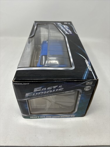 1:18 Brian's 1974 Ford Escort RS2000 MKI Fast & Furious Greenlight MK1 Model Car - Picture 5 of 5
