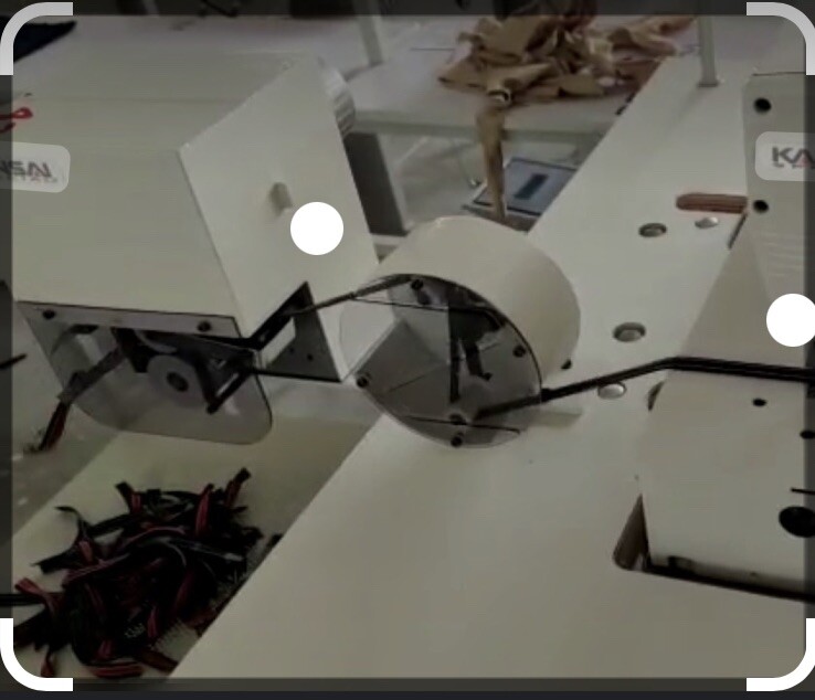 Kansai Special Belt Loop Making Industrial Sewing Machine With End Loop