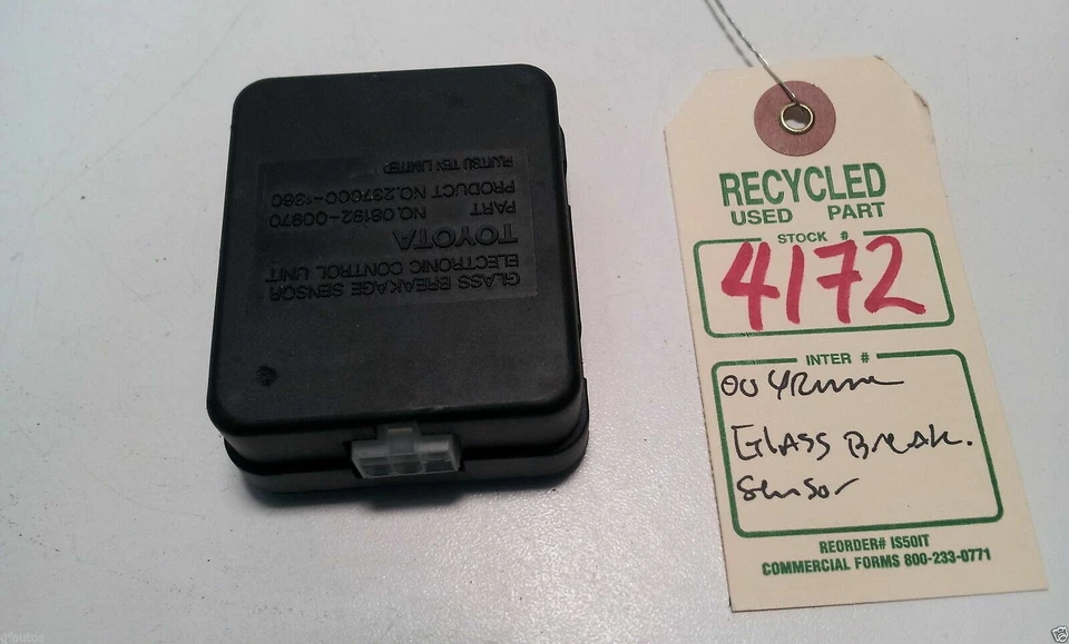 Sensor de rotura de vidrio Toyota 4Runner 2000 OEM 08192-00970 #4172 Foto 3 de 4