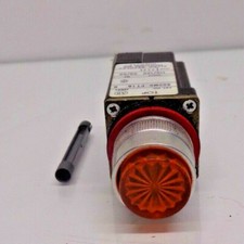 ALLEN BRADLEY 800MR-PT16 SERIES B CIRCULAR ORANGE PUSHBUTTON